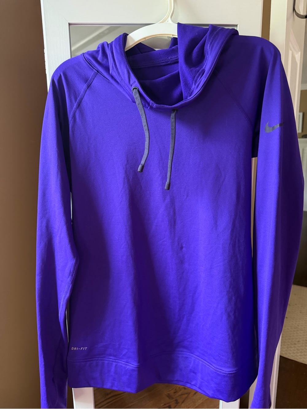 Nike Pro Womens Purple Crewneck Hoodie, Like New or NWOT, M